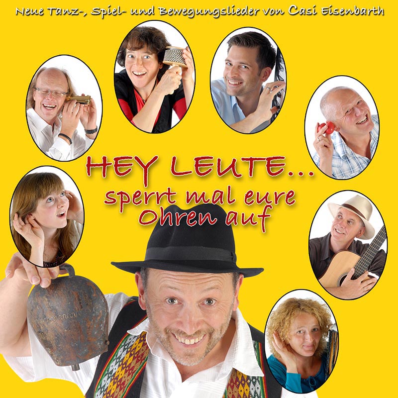 CD-Cover 'Hey Leute, sperrt mal die Ohren auf!' 