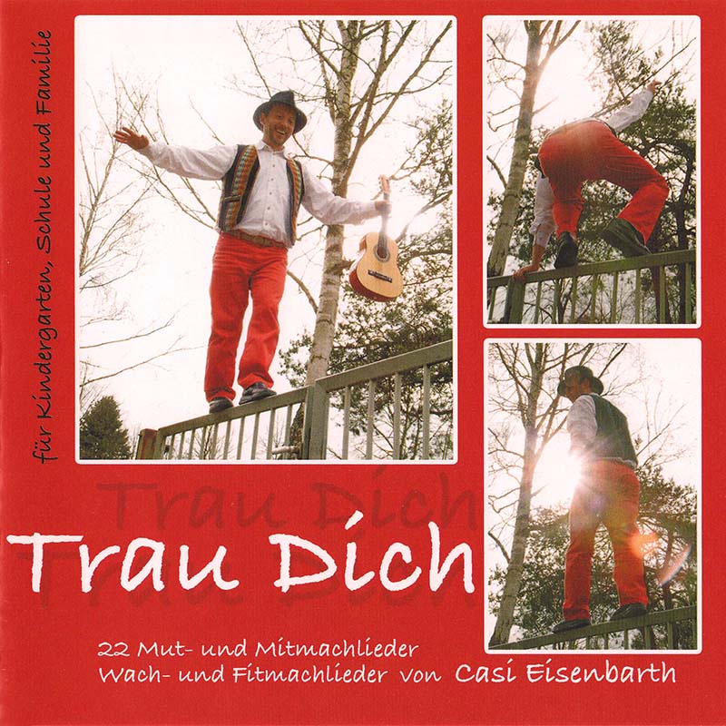 CD-Cover 'Trau dich' 